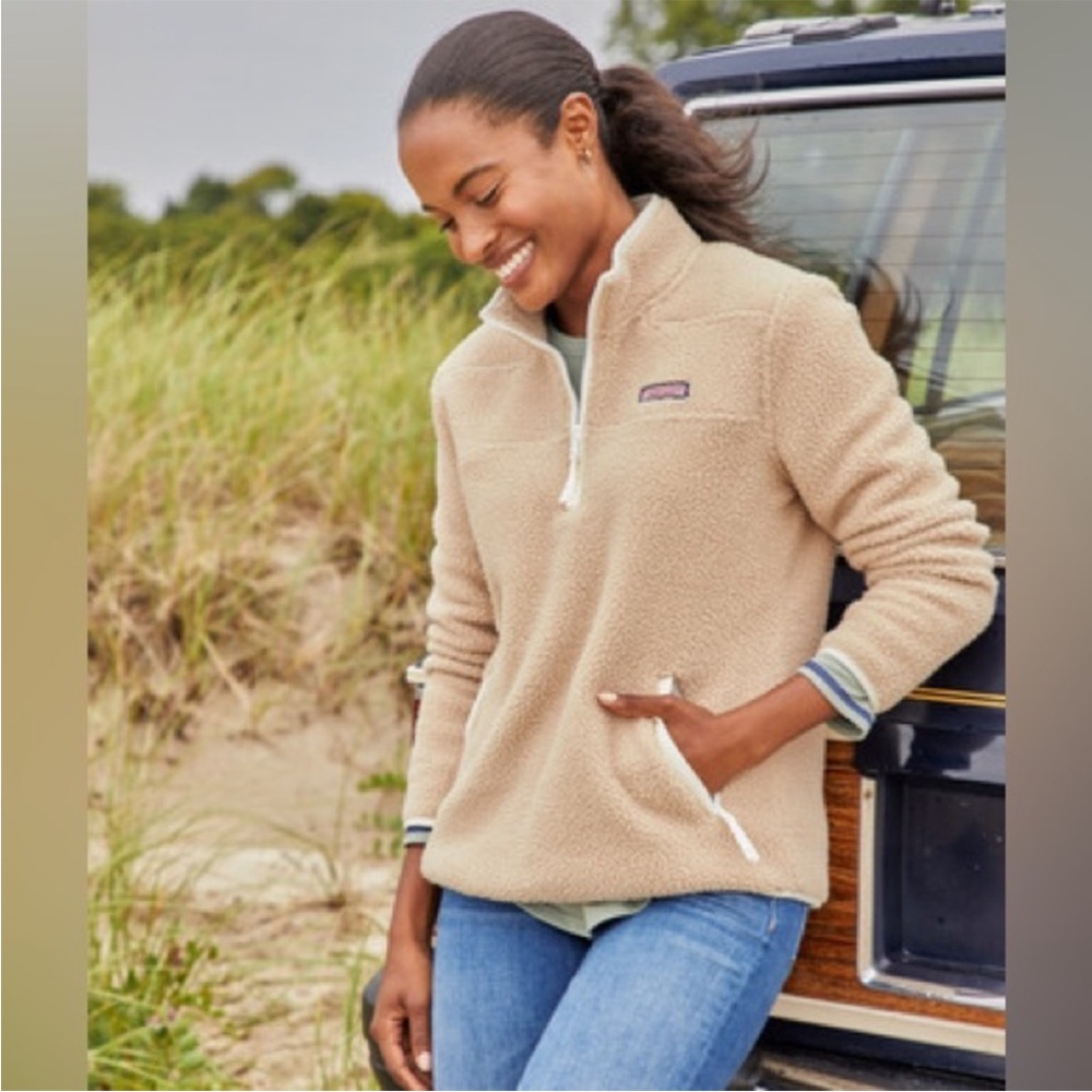 Vineyard Vines Tan Teddy Jacket